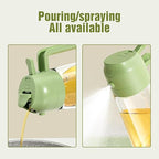 2 in 1 Glass Oil Sprayer and Dispenser