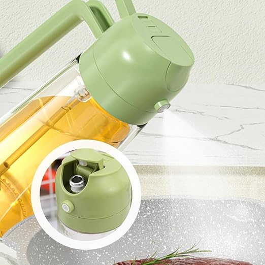 2 in 1 Glass Oil Sprayer and Dispenser