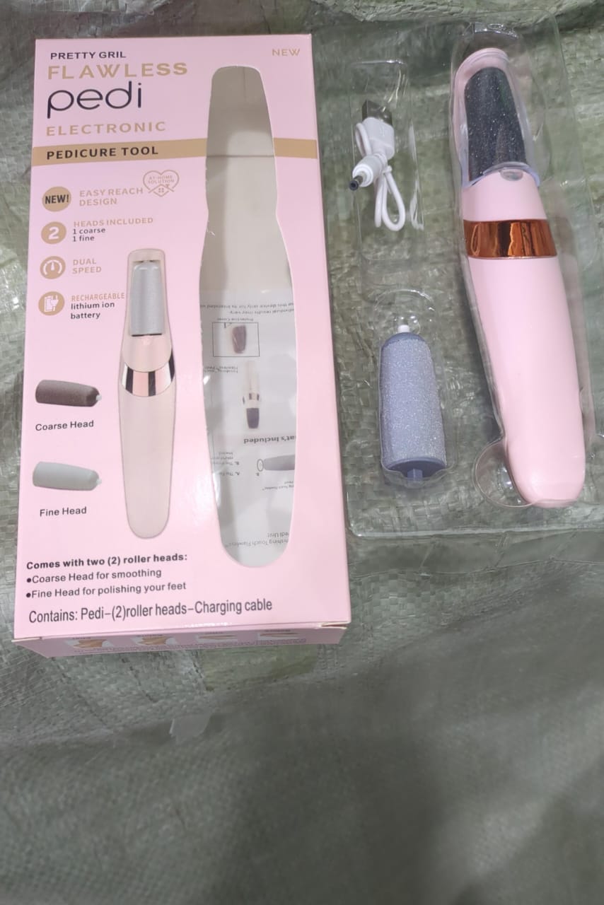 Rechargeable Electric Pedi Foot Filer – Effective Callus Remover for Soft, Smooth Feet