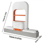 Foldable Mini Mop | Portable Desktop Wet & Dry Cleaning Mop | Self‑Squeezing